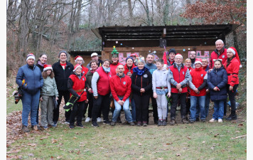 Les festivités de Noël ont bel et bien commencé chez les Archers de Gui le Rouge !