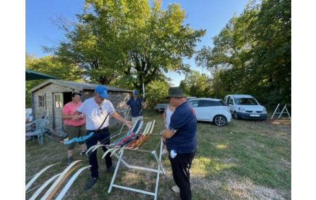 Animation tir à l'arc par les archers de Gui le Rouge